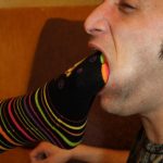Socks Gagging Femdom Closeup