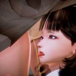Schoolgirls Lezdom Pissing Through Panties 3D Art