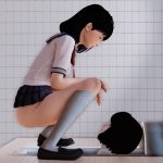 Teen Hentai Schoolgirl Instead of a Toilet For Her Classmates - Teen Lezdom Pissing Humiliation