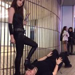 Amateur Skinny Asian Girl - Public Femdom Humiliation Shoes Worship