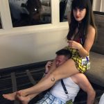 Public Scissoring Femdom Amateur With Brunette Dominant Girl
